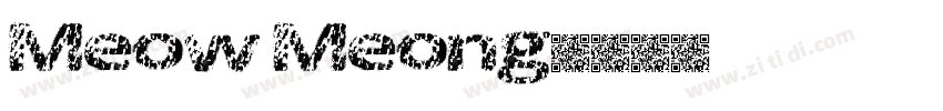Meow Meong字体转换